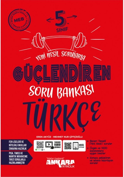 5. Sınıf Türkçe Güçlendiren Soru Bankası Soru 2023-24 Dönemi