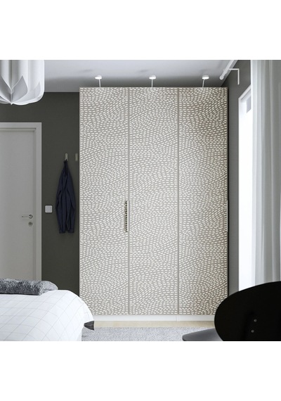 Ikea Beyaz Modern Kapaklı Gardırop 150x60x236 Cm