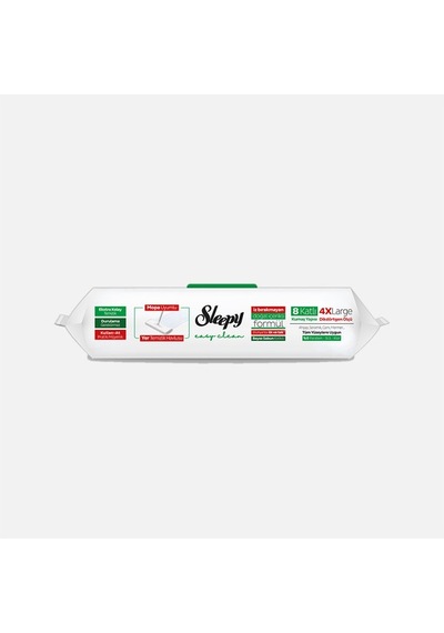 Sleepy Easy Clean Yer Temizlik Havlusu Beyaz Sabun