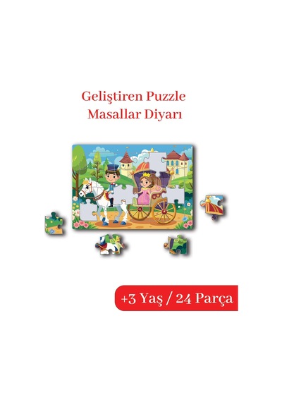 Çocuk Akademi Puzzle Masallar Diyarı