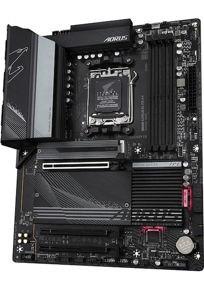 Gigabyte B650 Aorus Elite AX AMD B650 6666 MHz (OC) DDR5 Soket AM5 ATX Anakart