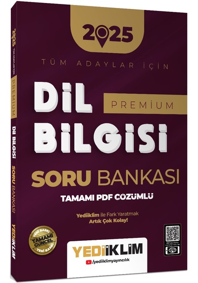 Yediiklim 2025 Tüm Adaylar İçin Dil Bilgisi Premium Serisi Tamamı
