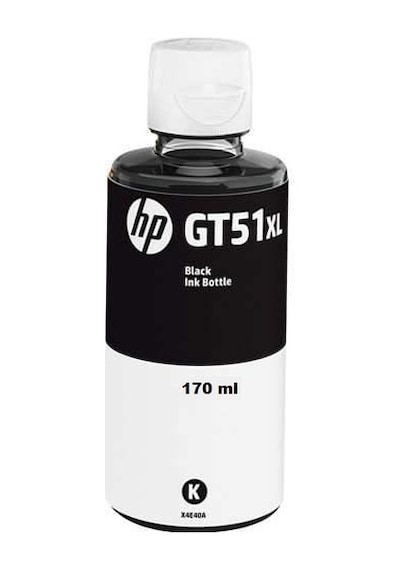 Hp Gt51 Xl 170 Ml Siyah Mürekkep Hp Gt5810 Gt5820
