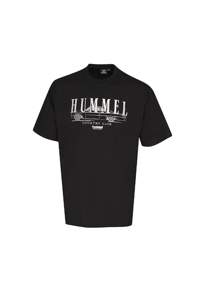 Hummel Yerno Oversize Erkek Tişört SIYAH