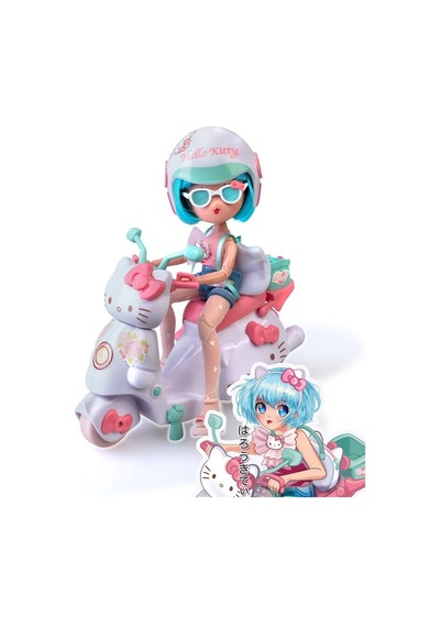 Hktf3000 Hello Kitty Manga Bebek Ve Pretty Pink Scooter Diğer