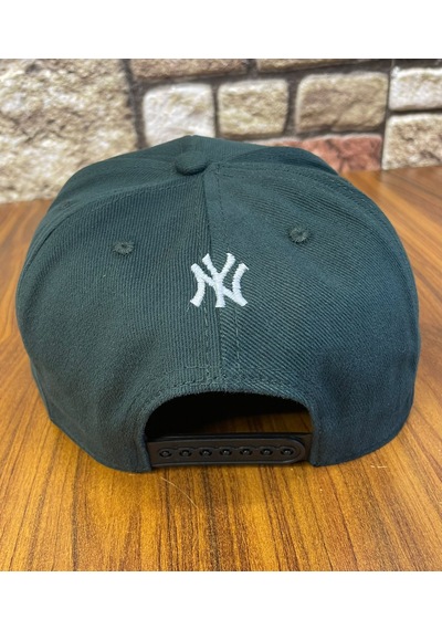 Hamze Ny Newyork Nakışlı Hiphop Snapback Rapper Drip Şapka Cap Zümrüt Yeşili