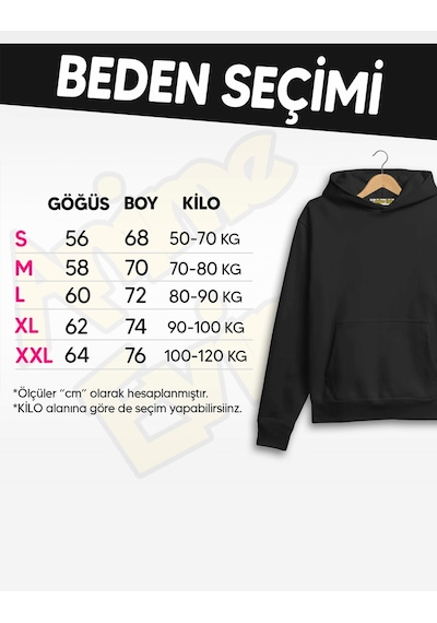 Rengoku Beyaz Kapşonlu Sweatshirt