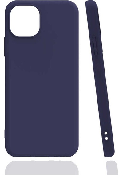 Apple iPhone Uyumlu 13 Csm Zore Biye Silikon lacivert
