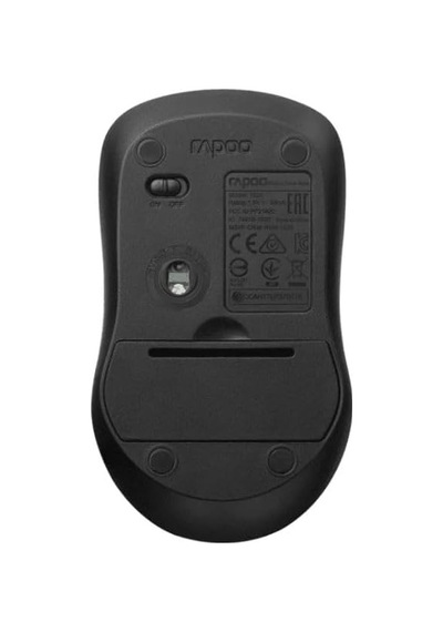 1680 Sılent Wıreless Optıcal Mouse Black
