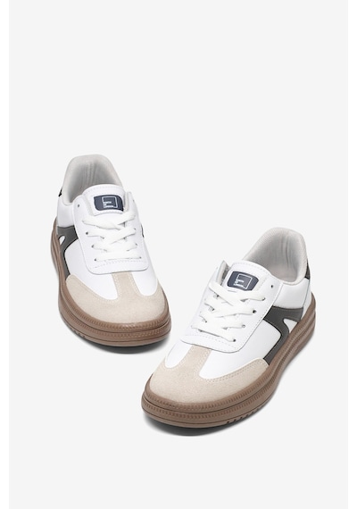 Tonny Black Rahat Kalıp Kauçuk Taban Bağcıklı Sneaker Kadın Beyaz Füme Sneaker Tbtyldz005 Beyaz - Füme