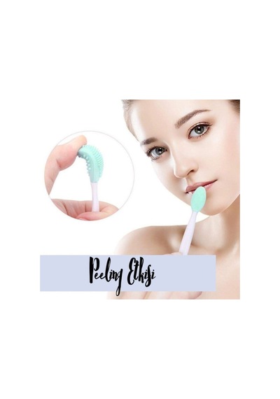 Pazarız 2 Adet Dudak Fırçası Peeling Etkili Gözenek Siyah Nokta Temizley