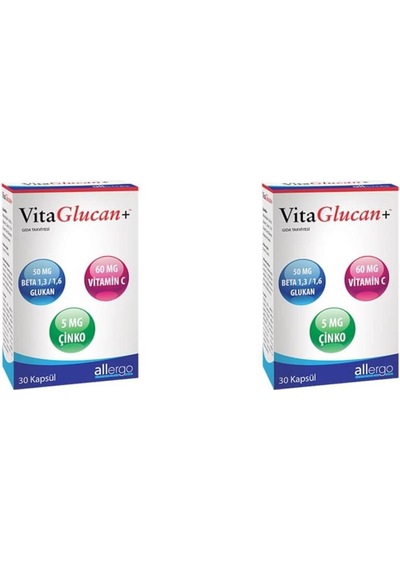 Vitaglucan Betaglucan 30 Kapsül - 2 Adet
