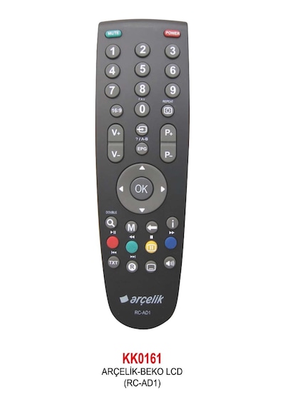 Arçelik Uyumlu - Lcd Rc-ad1 Kumanda