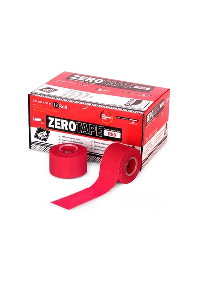 Zerotape Sporcu Tespit Bandı 3.8 CM x 10 M Kırmızı