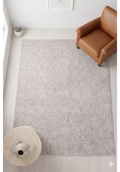 Villadia Home Textile Kaymaz Taban Modern Desen Yıkanabilir Leke Tutmaz Kolay Temizlenir Dört Mevsim Yolluk Koridor Salon Yatak Mutfak Odası Vd4055gri Gri