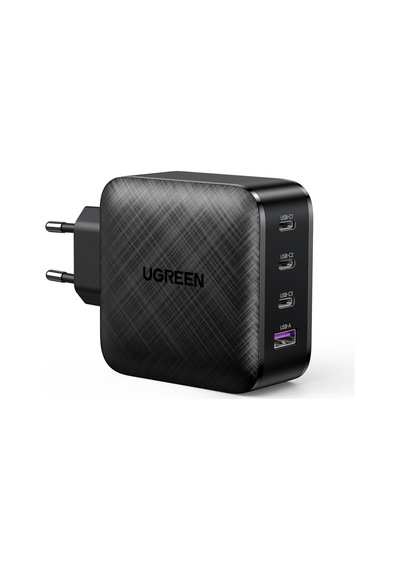 Ugreen 65w Şarj Cihazı Type-c 3xusb-c, 1xusb-a, Siyah, 70774