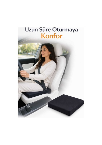 Visko Araç Ortopedik Oturma Kare Minder 44x44 Cm
