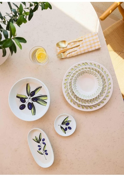 Marka Olivos Oval Servis 2li 26 Cm Çok Renkli