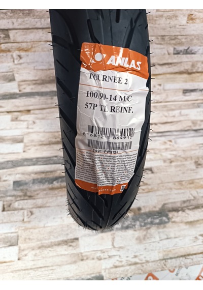 100/90-14 57p Tl Tournee 2 Dış Lastik Tubeless Dublex