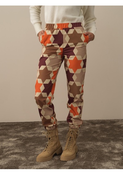 Bordo Formunu Koruyan Regular Fit Pantolon 201211