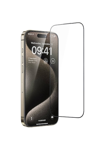 Apple Uyumlu   iPhone 14 Pro Max Casebang Clear Hd Ekran Koruyucu Ve Kolay Uygulama Aparatı
