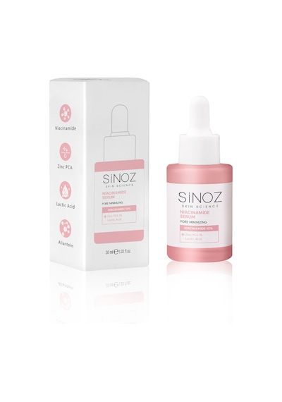 Sinoz Gözenek Sıkılaştırıcı Sebum  Sivilce  Serum Niacinamide 10% + Zinc Pca 1% 30 ML