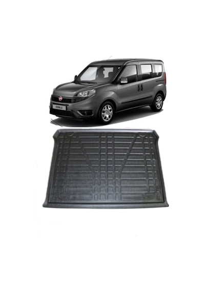 Borngarage Fıat Doblo Bagaj Havuzu 2010-2022 Uyumlu Kokusuz Kaucuk Doblo