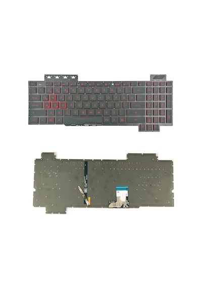 Asus Tuf Gaming Fx705du Klavye Kırmızı Tuş Tr Işıklı