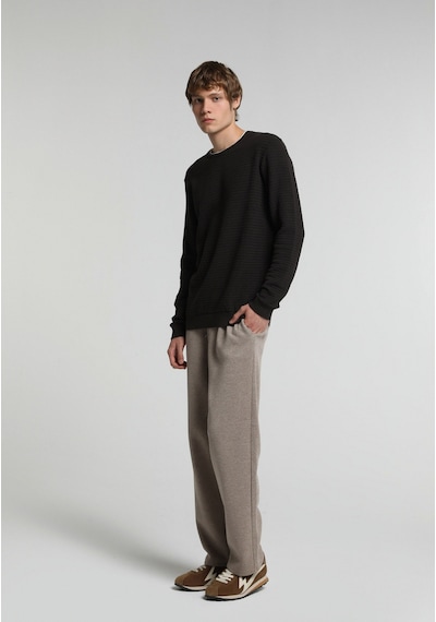 Colin's Colins Regular Fit Yuvarlak Yaka Jakarlı Erkek Antrasit Kazak Cl1076734 Q1.v1 Ant