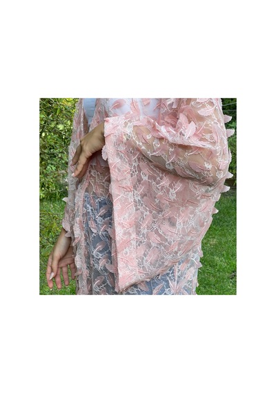 Lila Mare Tül Dantel Handmade Beachwear Yazlık Kimono Standart Bedenlere 36-44 Arası Uygundur Renkli Renkli Lila Mare Tül Dantel Handmade Beachwear Yazlık Kimono Standart Bedenlere 36-44 Arası Uygundur Renkli Renkli