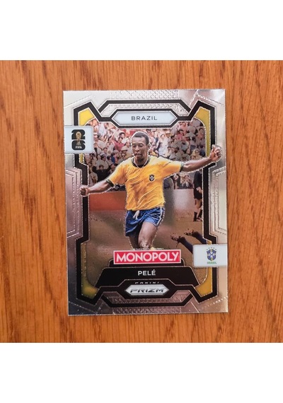 Prizm Monopoly Pelé No. 16 Lisanlı Oyun Kartları - Silver