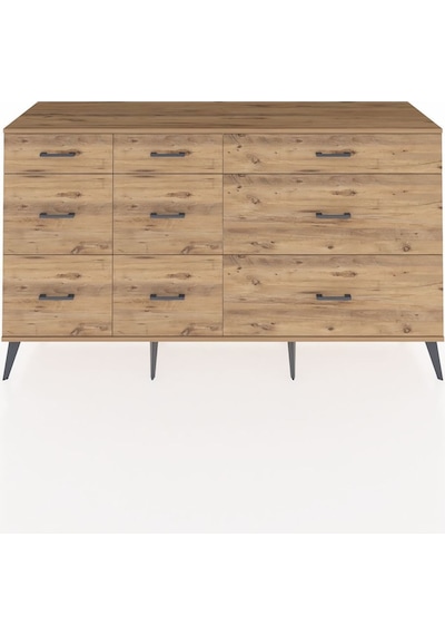 Kronos Konsol 9 Çekmeceli 176x59x99 Aytaşı-çam Atlas Çam - Aytası