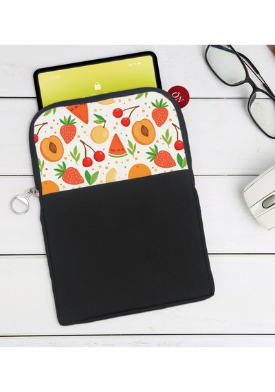 Bk Gift Meyveler Tasarımlı Taşınabilir Koruyucu Tablet Kılıfı & O (531953348)