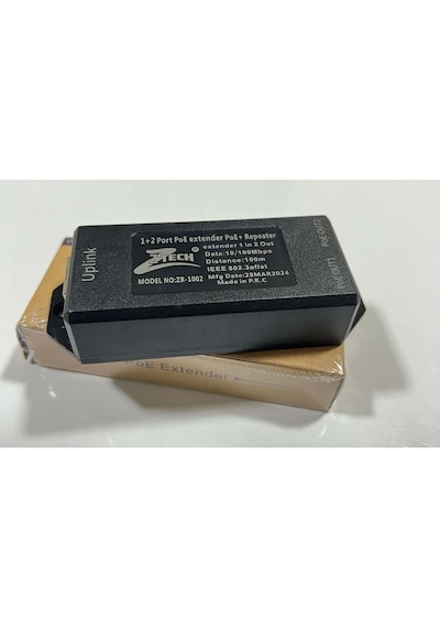 Ztech Zr-1002 1x2 Poe Extender