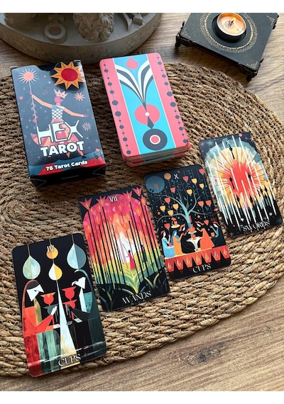 Hex Tarot Destesi 78 Kart - Arındırma Kesesi Hediyeli
