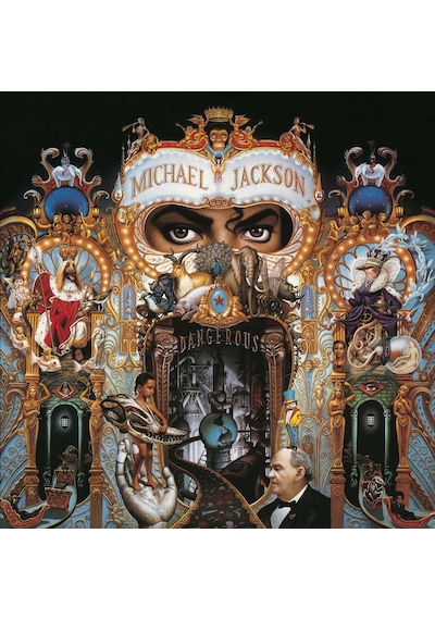 Michael Jackson Dangerous Lp Plak