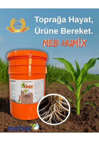 Meb Humix 20 Lt %10 Organik Madde, %12 Hümik+fülvik Asit 20 L
