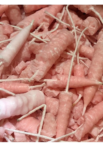 Çift Renkli Alevli Mum Parafini 60 Kg