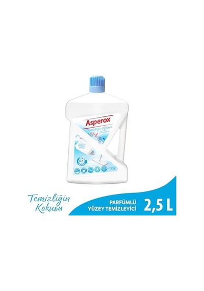 Asperox Temizliğin Kokusu Parfümlü Yüzey Temizleyici 2.5 L 1000'li Set