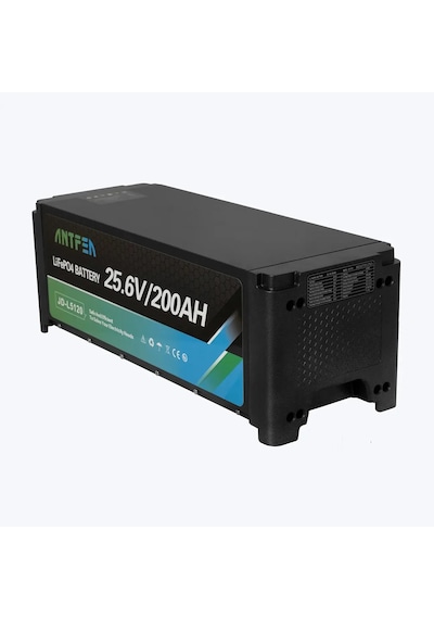 Antfea L5120 25.6v 24v 200ah 5.12 Kwh İstiflenebilir Lityum Akü Lifepo4