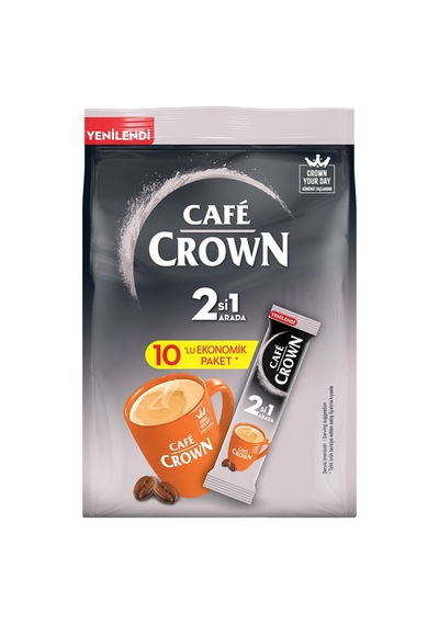 Cafe Crown 2si 1 Arada Paket 10 X 11 G - 8 Adet Tarı Çözünebilir