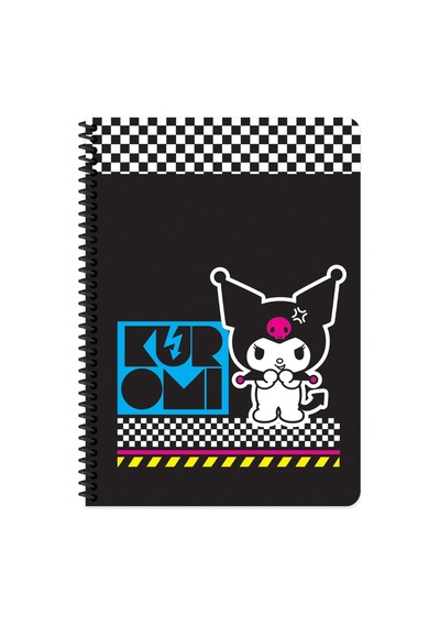 Kuromi A4 80 Yp Çiz Spr.karton Kapak Defter Çok Renkli