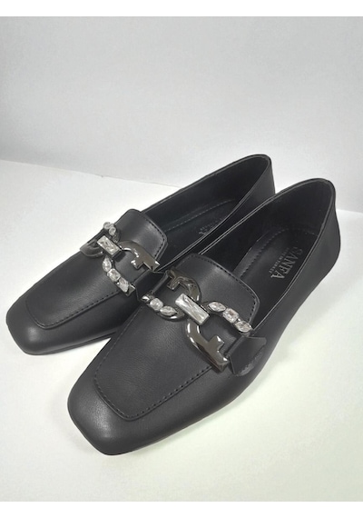 Aska Shoes Günlük Tokalı Babet 2025aska009 Siyah