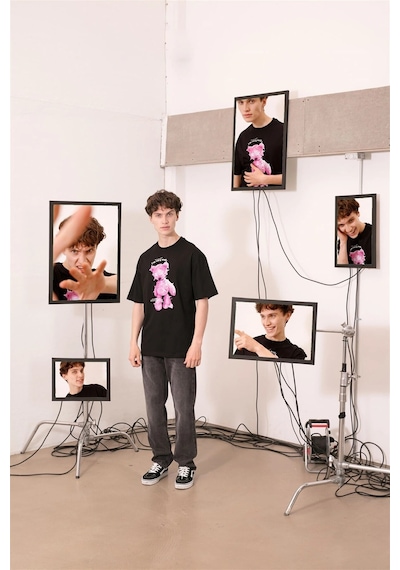 Startmore Unisex I'm Very Well Siyah Tshirt Siyah
