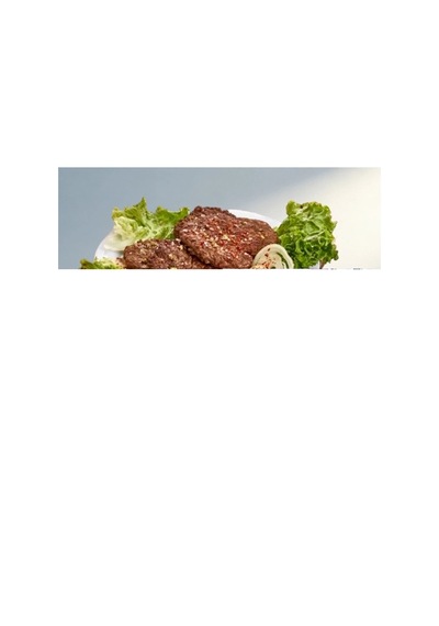 Pratik Hamburger Köfte Kalıbı 1 Adet 0