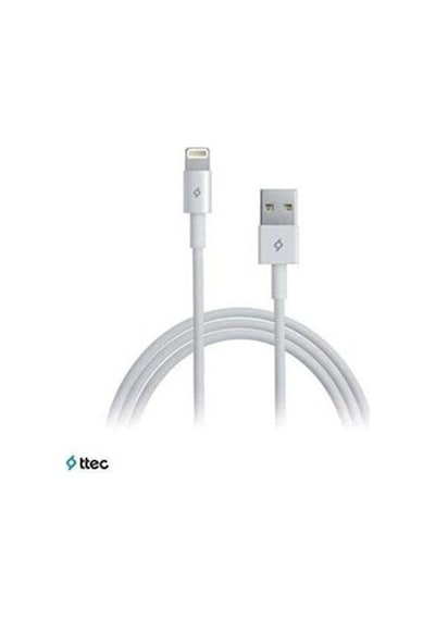 3 Adet Ttec Lightning Data Kablosu Beyaz