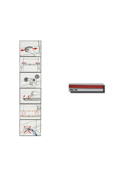 Carub Çıta SAL 5A 5 MM x 100 Mt Kırmızı  BR1500101