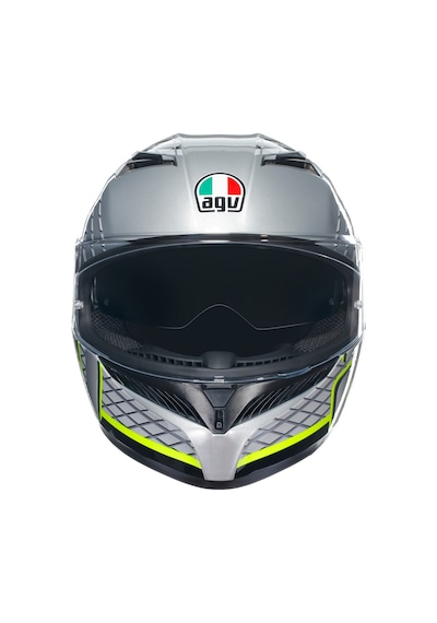 Agv K3 Fortify Blk Fluo Motosiklet Kaskı