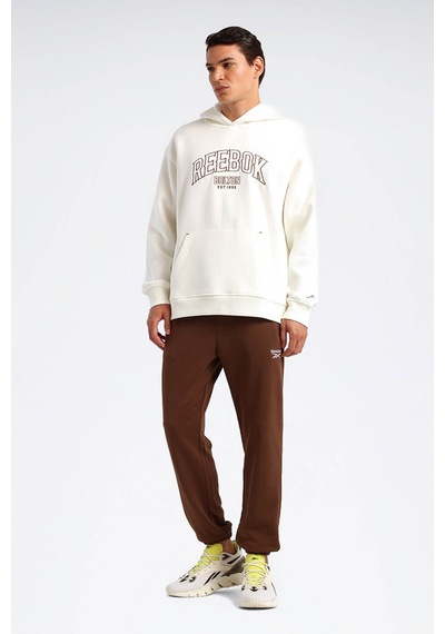 Reebok Sweatshirt Erkek Ekru Navarre Hoodıe Bej