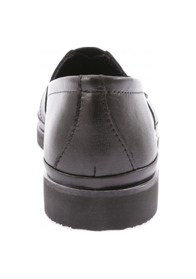 Dgn 535-23y Kadin Lazerli V Tokali Lastik Detayli Comfort Ayakkabi Siyah